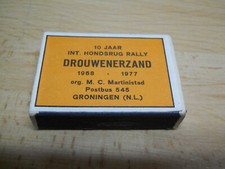 10 Jahre Hondsrug-Rally Drouwenerzand   Motorrad , Deko.