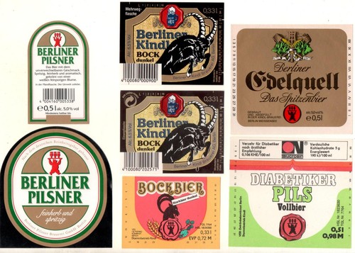 Bieretiketten ddr später - 6,