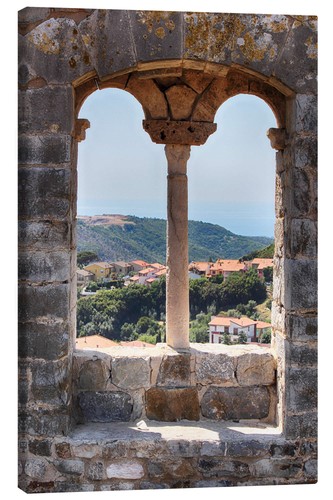 Leinwandbild blick durch ein - blick,
