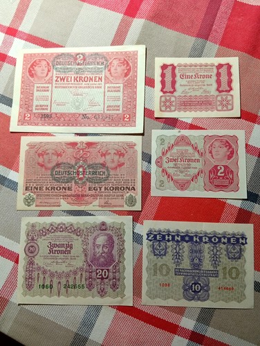 Banknoten österreich korona - 6,