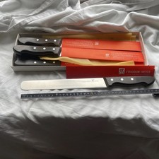 Friodur Messer Zwilling J.A.Henckels Solingen Tranchiermesser mit Holzgriff Neu