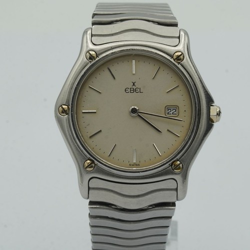 Ebel herren uhr stahl - uhr, 34mm