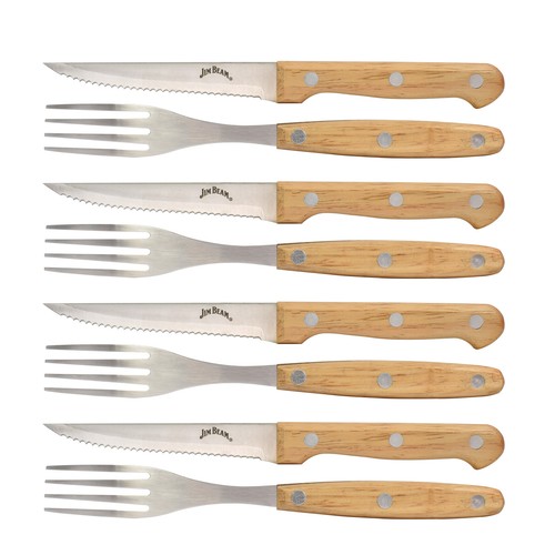 Jim beam bbq - steakbesteck, set