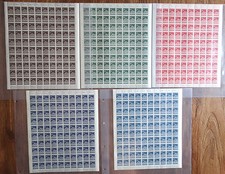 Berlin 286 - 290 postfrisch Bogensatz ** Bogen Brandenburger Tor Michel 1505 €