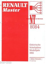 RENAULT MASTER I MJ 1993 ELEKTRISCHE SCHALTPLÄNE WERKSTATT HANDBUCH Elektrik