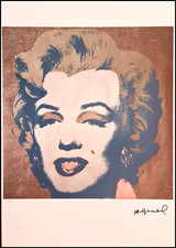 ANDY WARHOL * Marilyn Monroe * signed lithograph * Kunstdruck * limited # xx/125