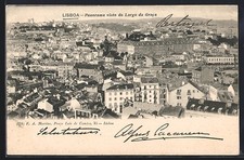 Ansichtskarte Lisboa, Panorama visto do Largo da Graca 1903 