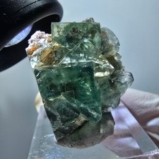 Sehr klare Phantom Fluorit