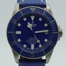 TUDOR PELAGOS AUTOMATIK HERREN UHR 25600TN 42MM TITAN + PAPIERE TOP BLAU 2022