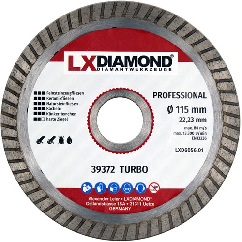 Lxdiamond diamant trennscheibe - lxdiamond, diamant-trennscheibe