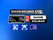 Aufklebersatz für Sachs-Dolmar 115i Motorsäge