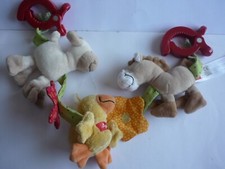 Sigikid Kinderwagenkette Pferd Ente Schaf