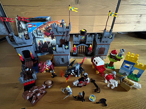 Lego duplo ritterburg 4777 - lego,
