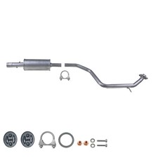 Mittelschalldämpfer für