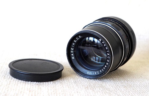 Vintage pentacon 100mm - vintage,