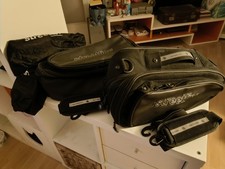 2 x Tasche Hein Gericke streetline Motorrad Satteltasche Schwarz