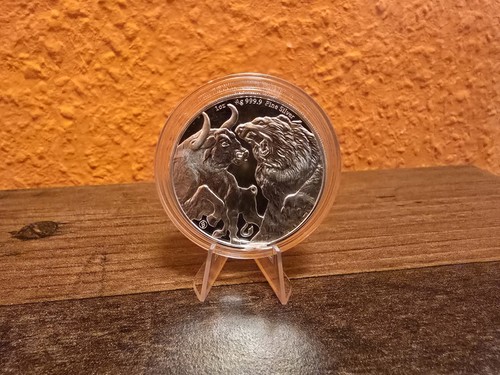 1oz silber bull - and, bear