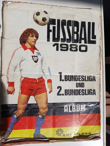 Fußball sammelalbum 1980 - fußball,