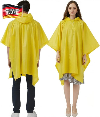 Regenponcho damen herren set - damen,