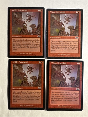Mtg urza saga wilder - 4x,