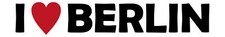 I Love Berlin Aufkleber