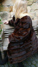exklusive Nerzjacke Nerzmantel Pelzmantel Quer Nerz Fur Pelzjacke, Gr 40-44