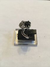 925 Silber Frosch Ring Froschkönig Mit Onyx Krone