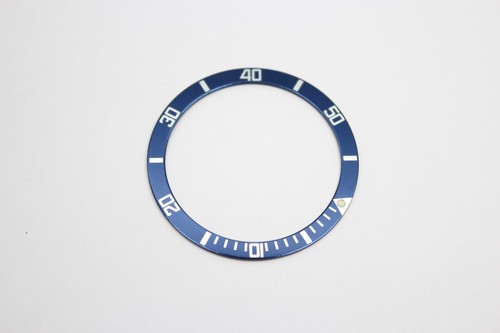 Aluminium bezel insert blue - bezel,