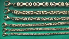 Königskette 3x3mm 4x4mm - , 5x5mm