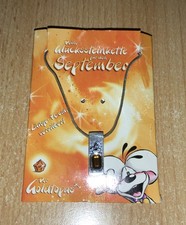 Seltene versilberte Diddl Kette, Goldtopas Sammlerstück