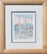 Original Wasserfarbe Malerei