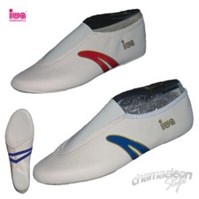 Kunstturnschuhe IWA 403 blau IWA 402 rot  Turnschläppchen