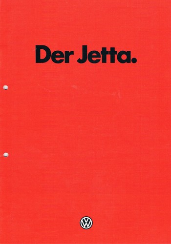 Prospekt jetta von - jetta, 1/1981