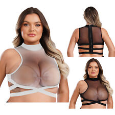 DE Damen Bauchfrei Oberteil