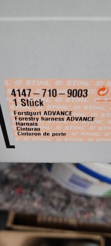 Stihl forstgurt advance - stihl,