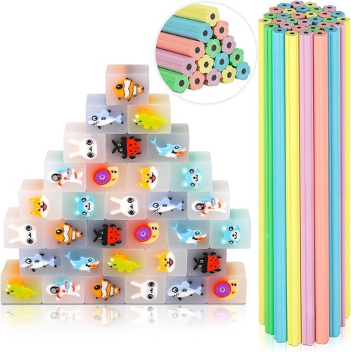 Radiergummi bleistift set - bleistift, 64