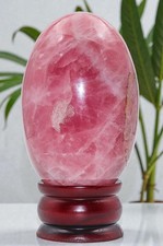 Großer 12 cm Rosa Rosenquarz