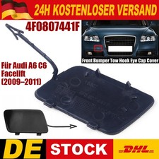 Für Audi A6 C6 2009-2011 Abdeckung Abschlepphaken Stoßstange Vorne  4F0807441F `