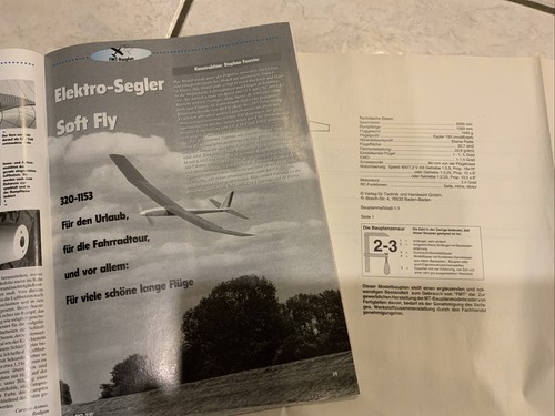 Bauplan für elektro segler - für, elektro-segler