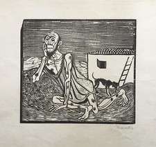 Gerhard Marcks Holzschnitt