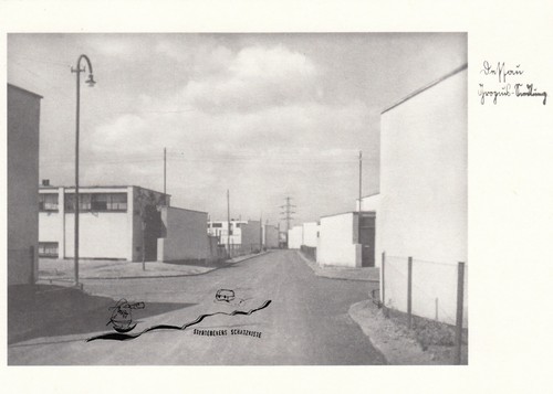Kunstkarte bauhaus siedlung - kunstkarte:, bauhaus-siedlung