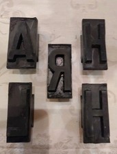 Lettern Buchstaben Buchdruck