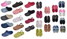 Damen/Herren Clogs mit oder ohne Einsatz Hausschuhe Gartenclogs Schlappen