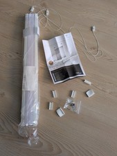 weiss, blickdicht, Plissee Faltrollo Fenster Jalousie Vlies Elegance