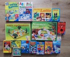 16*Spiele Paket Kinder HABA/Sesamstrasse/Puzzle/Ubongo/Memo/Disney/Maulwurf/Maja