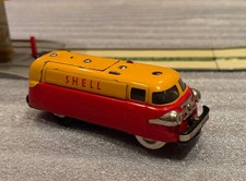 3116 Schuco Varianto Elektro, 50er Jahre Blechmodell "Shell", Funktion geprüft!