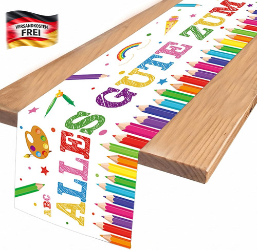 Tischläufer einschulung 2026 - einschulung,
