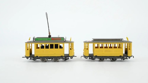 Rivarossi strassenbahn gelb - h0,