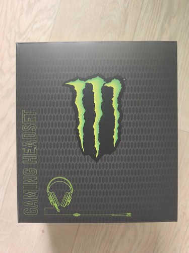Monster energy gaming headset - energy,