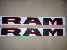 Dodge Ram, Schriftzüge ab